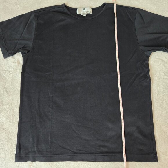 Saks Fifth Avenue Collection Black T-Shirt Men’s Size M– Made in Japan - Picture 6 of 9